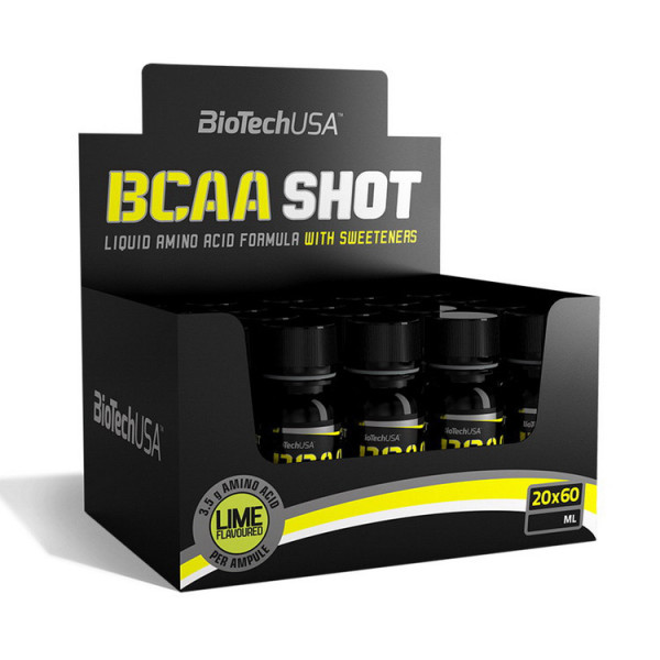 Амінокислоти Biotech USA Bcaa Shot Zero Carb 20x60 ml