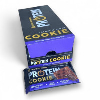 Блок протеїнового печива Go On Nutrition Cookie brownie (шоколадний брауні) - 50 г - 18 шт (Без цукру)