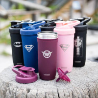 Шейкер із нержавіючої сталі Smart Shake Reforce Stainless Steel DC 900 мл, Batman 1 Logo