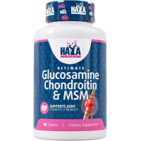 Глюкозамін, Хондроїтин МСМ Haya Labs Ultimate Glucosamine Chondroitin & MSM Complex 90 таблеток