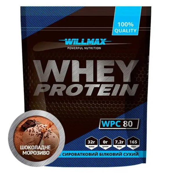 Сироватковий протеїн Willmax WHEY PROTEIN 80% 920 грам