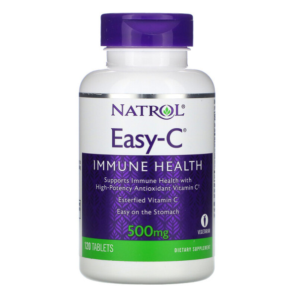 Natrol Easy-C 500 mg immune health - 120 таблеток