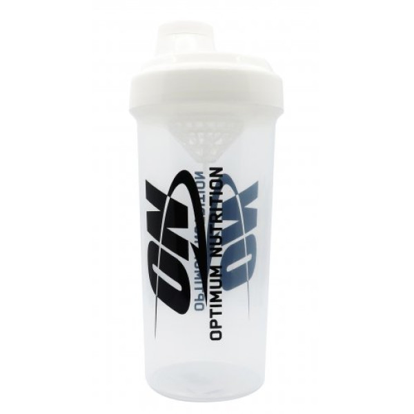 Шейкер OPTIMUM NUTRITION SHAKER BOTTLE 750 ML ON OPTIMUM NUTRITION WHITE
