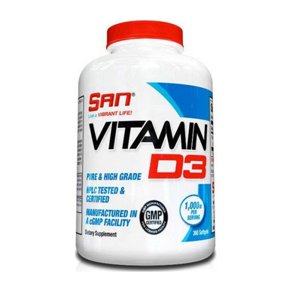 SAN Vitamin D3 1000 IU - 360 капсул