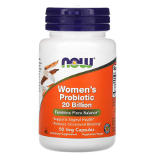 Now - WOMEN'S PROBIOTIC 20 BLN - 50 капсул