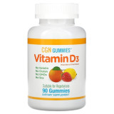 California Gold Nutrition Vitamin D3 - 90 жевательные конфеты