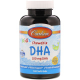 Carlson Labs Kid's Chewable DHA 100 mg - 120 капсул Carlson Labs Kid's Chewable DHA 100 mg - 120 капсул