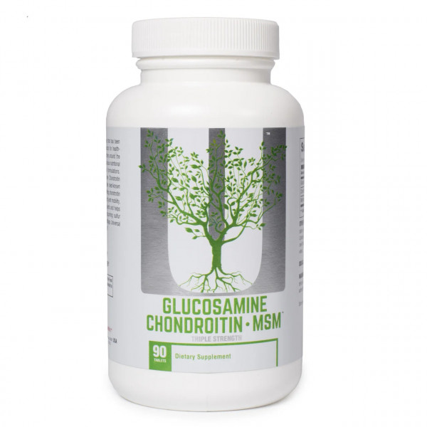 Universal Glucosamine Chondroitin MSM naturals - 90 таблеток