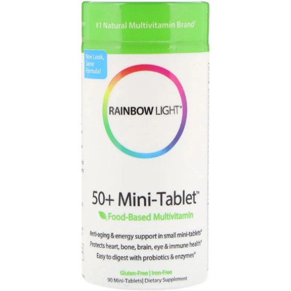 Rainbow Light 50+ Mini-Tablet - 90 мини-таблеток