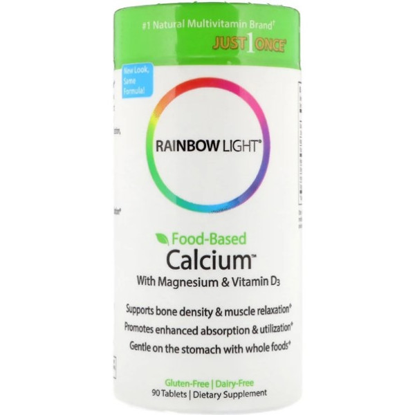 Rainbow Light Calcium with Magnesium & Vitamin D3 - 90 таблеток