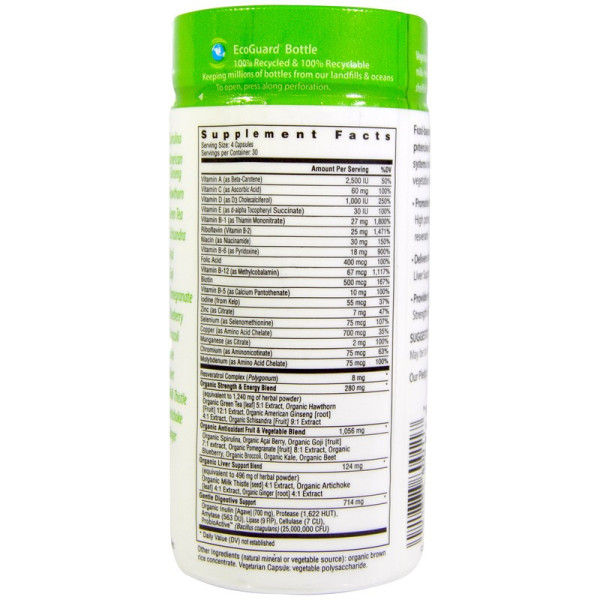 Rainbow Light Certified Men's Multivitamin - 120 вегетаріанських капсул