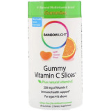 Rainbow Light Gummy Vitamin C Slices зі смаком мандарину та апельсина - 90 жувальних таблеток