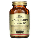 Магній Solgar Magnesium with Vitamin B6 - 250 таблеток Магній Solgar Magnesium with Vitamin B6 - 250 таблеток