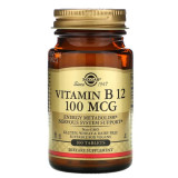 Витамин B12 Solgar Vitamin B 12 100 mcg – 100 таблеток Витамин B12 Solgar Vitamin B 12 100 mcg – 100 таблеток