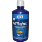 Trace Minerals Cal/Mag/Zinc Liquid natural pina colada - 473 мл