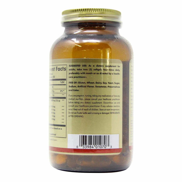 Solgar Flaxseed Oil 1250 mg - 100 капсул