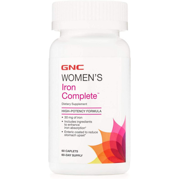 GNC Women`s Iron Complete - 60 капсул