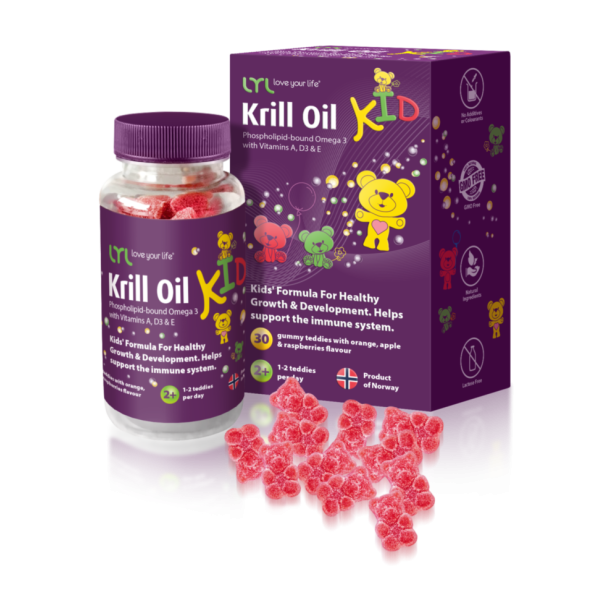 LYL love your life® Krill Oil Gummies - 30 ведмежат