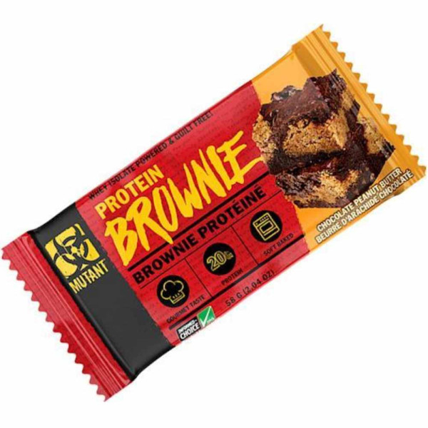 Mutant Protein Brownie chocolate peanut butter - 58 г