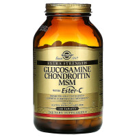 Хондропротектор Solgar Glucosamine Chondroitin MSM with Ester-C - 180 таблеток