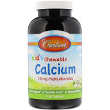Carlson Labs Kid`s Chewable Calcium 250 mg - 120 таблеток Carlson Labs Kid`s Chewable Calcium 250 mg - 120 таблеток