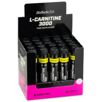 Жироспалювач Biotech USA L-Carnitine Ampule 3000 (20*25 мл)