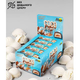 Блок Батончиків FitWin Coco Caramel з начинкою Морозиво 40 г по 20 шт (без цукру)