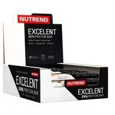 Блок протеїнових батончик NUTREND EXCELENT PROTEIN BAR 25% 18 шт 85 грам (смак на вибір)