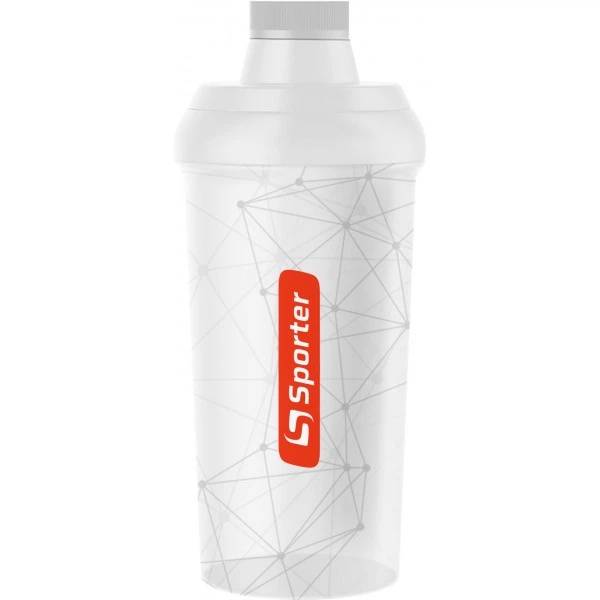 Шейкер Sporter SHAKER BOTTLE 750 ML Білий прозорий