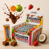 Блок протеїнових батончиків Amix-Nutrition Exclusive Protein Bar 25% 85 г по 12 шт Мікс смаків Блок протеїнових батончиків Amix-Nutrition Exclusive Protein Bar 25% 85 г по 12 шт Мікс смаків