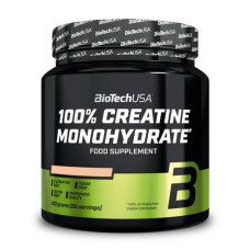 Моногідрат креатину BioTech USA 100% Creatine Monohydrate (300 г) зі смаком