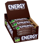 Блок Енергетичних Батончиків Go On Energy Bar, 45 грам - снікерс - 24 шт. + Вітаміни + кофеїн