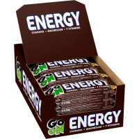Блок Енергетичних Батончиків Go On Energy Bar, 45 грам - снікерс - 24 шт. + Вітаміни + кофеїн