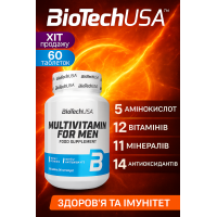 Вітаміни для чоловіків BioTech USA Multivitamin for Men (60 таблетс)