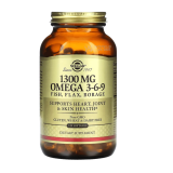 Жирні кислоти 3-6-9 Solgar EFA Omega 3-6-9 - 120 Softgels Жирні кислоти 3-6-9 Solgar EFA Omega 3-6-9 - 120 Softgels