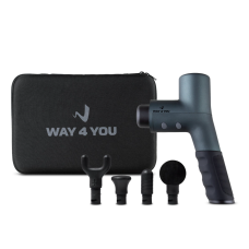 Вібраційний ударний масажер-пістолет Way4you "Elite Massager Gun"
