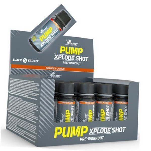 Предтренировочный комплекс Olimp Sport Nutrition Pump Xplode Блок: 20 штук по 60 мл