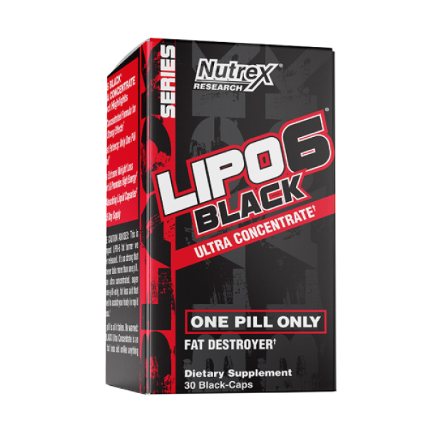 Nutrex research Lipo-6 black ultra concentrate 30 капс