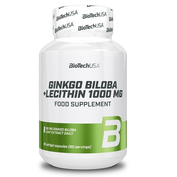 Ginkgo Biloba + Lecithin 90 капсул