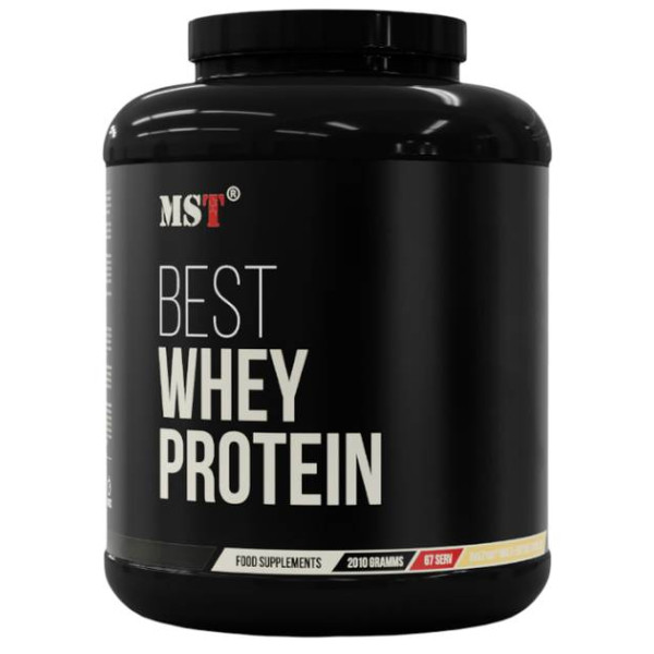 Сироватковий протеїн MST Best Whey Protein + Enzyme 2,01 kg Сироватковий протеїн MST Best Whey Protein + Enzyme 2,01 kg