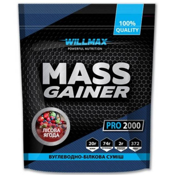 Гейнер Willmax - Mass Gainer 2000g