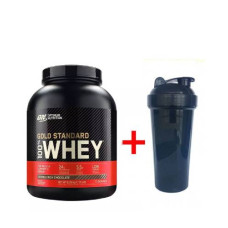 Сироватковий протеїн Optimum nutrition 100% Whey Gold Standard 2273 грам (+ Шейкер)