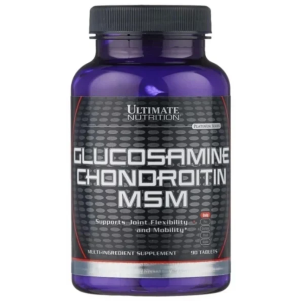 Хондропротектор Ultimate Nutrition - Glucosamine Chondroitin MSM (90 таблетс)
