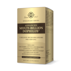 Комплексні пробіотики Дофілус Advanced Multi-Billion Dophilus натуральна добавка Solgar 60 капсул