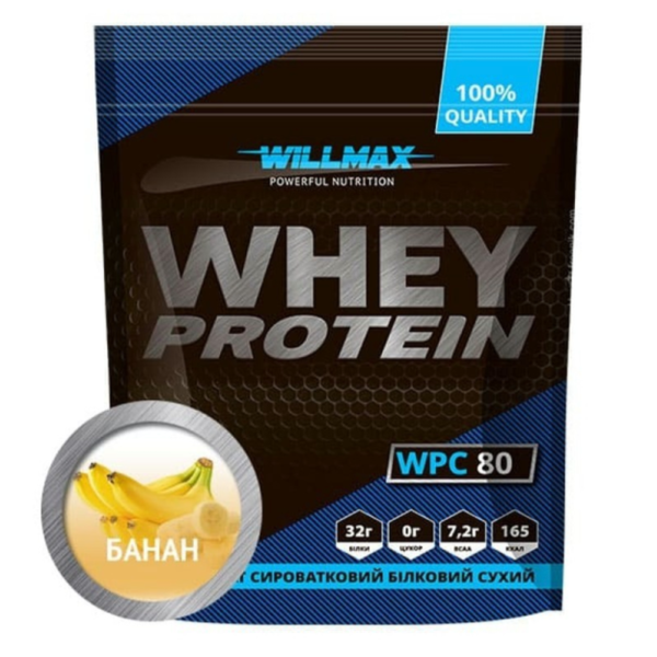 Сироватковий протеїн Willmax WHEY PROTEIN 80% 920 грам