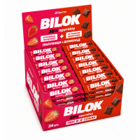 Блок Протеїнових батончиків Sporter Bilok 30% протеїну - 24 шт 60 г Мікс із 2-х смаків