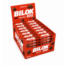 Блок Протеиновых батончиков Sporter Bilok 30% протеина - 24 шт 60 г Шоколад