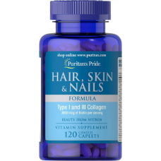 Hair, Skin & Nails Formula (120 таблетс)