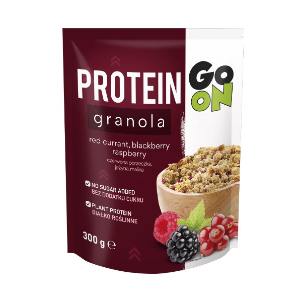 Замінник живлення GoOn Protein Granola, 300 г Ягоди-фрукти