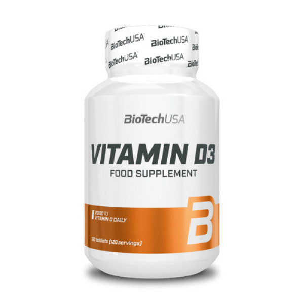 Вітамін D3 BioTech Vitamin D3, 120 таблеток